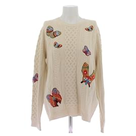 Valentino Garavani-Pull en laine mélangée-Camel