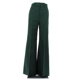 Khaite Pantalón verde Verde