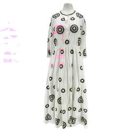 Autre Marque-Robe bicolore-White