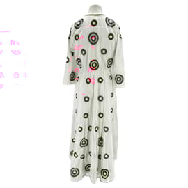 Autre Marque-Robe bicolore-White