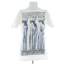 Christian Dior T-shirt bianco "Atene" Bianco