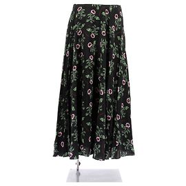Valentino Garavani Saia de seda Preto