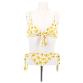 Faithfull the Brand Maillot de bain deux pièces jaune Jaune