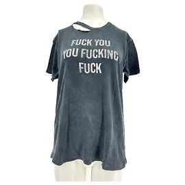 R13 Camiseta gris oscuro Gris