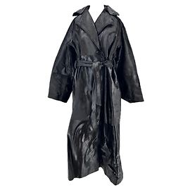 Magda Butrym Lederjacke Schwarz