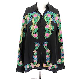 Versace Camicia di seta Nero