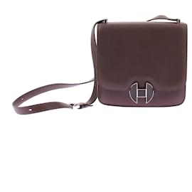 Hermès-Shoulder bag '2002'-Dark red