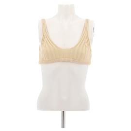 Autre Marque Top de punto The Knotty Ones camel algodón S Camello