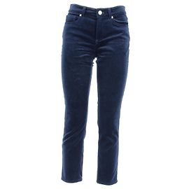 Loro Piana Pantaloni in velluto Blu navy