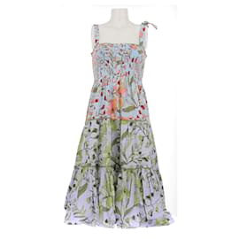 Autre Marque-Printed dress-Blue