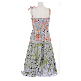Autre Marque-Printed dress-Blue