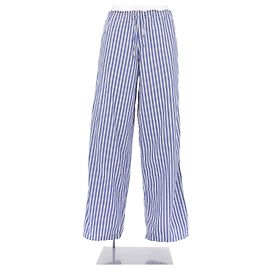 Autre Marque Calça listrada azul e branca Azul