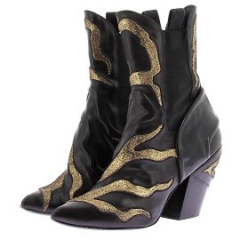 Louis Vuitton Botas de cuero Negro