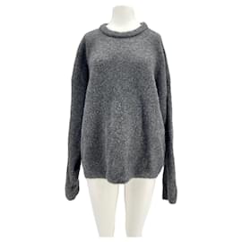 Autre Marque-Pull gris foncé-Grey