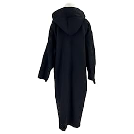 Autre Marque-Manteau en laine noir-Black