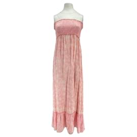Autre Marque-Robe en soie-Pink