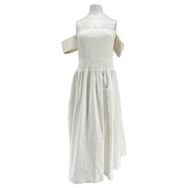 Fendi-Robe blanche-Blanc