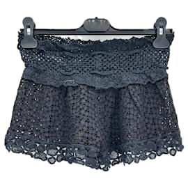 Autre Marque-Mini short noir-Black