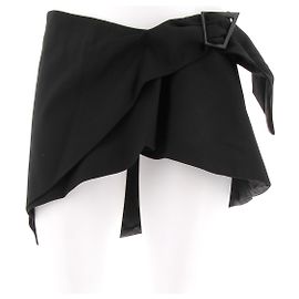 Thierry Mugler Schwarzer Minirock Schwarz