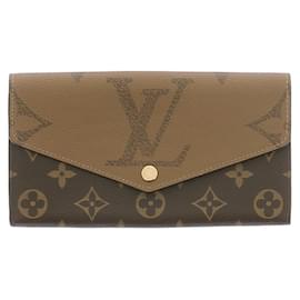 Louis Vuitton-Portefeuille monogrammé "Sarah"-Brown