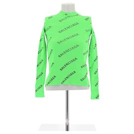 Balenciaga-Top vert fluo-Green