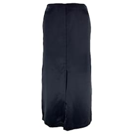 Autre Marque-Jupe en soie "Lys"-Black
