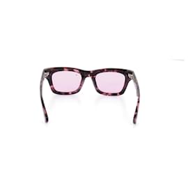 Autre Marque-Lunettes de soleil en écailles-Brown
