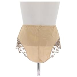 Louis Vuitton-Shorty en soie-Camel