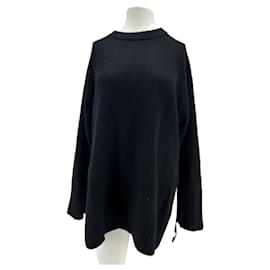 Autre Marque-Pull en laine "Safi"-Black