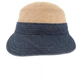 Hermès-Casquette bimatière-Blue