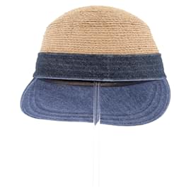 Hermès-Casquette bimatière-Blue