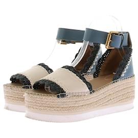 See by Chloé Espadrilles compensées Camel