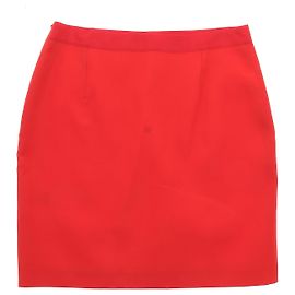 Lanvin Jupe rouge Red