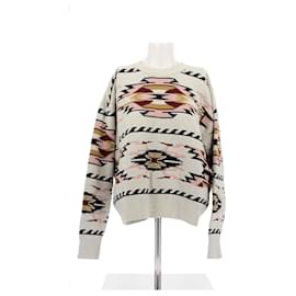 Isabel Marant Etoile-Pull à imprimé-Grey