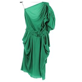 Lanvin-Robe verte-Green