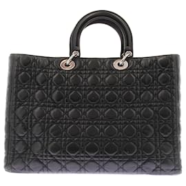 Dior-Sac à main "Lady Dior Extra Large"-Black