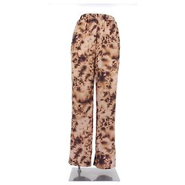 Nanushka Bicolored Printed Pants Brown Brown