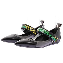 Louis Vuitton Bailarinas bicolor Negro