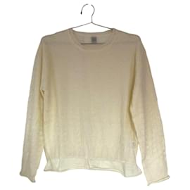 Totême-Totême Mohair lace knit cream M-Cream
