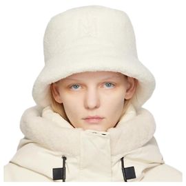 Mackage Women's Natural Off-white Bennet Bucket Hat S White
