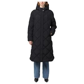Claudie Pierlot hooded padded parka coat IT 38 Navy blue