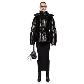 Acne Studios Hooded puffer jacket M Black