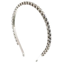 Fascia decorata con cristalli Miu Miu Silver hardware