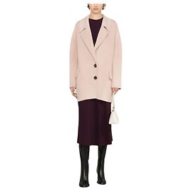 pinko single-breasted wool coat M Pink