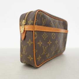 Louis Vuitton-Sac à main Compiegne 23 Monogram Louis Vuitton-Marron
