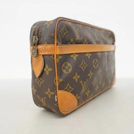 Louis Vuitton-Sac à main Compiegne 28 Monogram Louis Vuitton-Marron