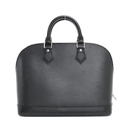 Louis Vuitton-Louis Vuitton Epi Alma PM M52802 Handbag-Black