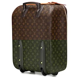 Louis Vuitton-Louis Vuitton Brown Monogram Pegase 45-Brown
