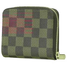 Louis Vuitton-Louis Vuitton Brown Damier Ebene Zippy Coin Purse-Brown