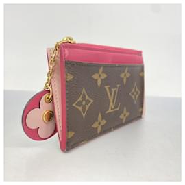 Louis Vuitton-Louis Vuitton Monogram Coin Purse-Brown,Pink